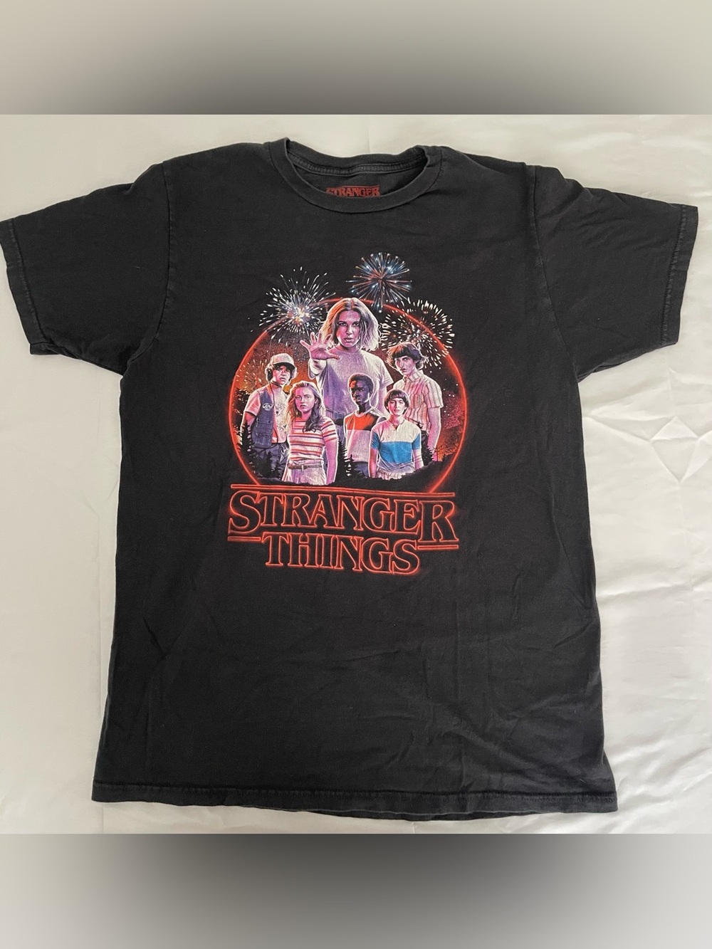 Black Graphic Gender Neutral T-Shirt